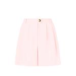 pleated-design shorts 1