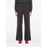 Alina logo-plaque wide-leg trousers 1