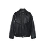 Куртка Hudson из искусственной кожи на молнии 1