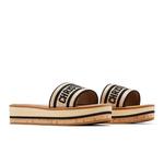 Слайды Dior Wmns DWay Slide 'Raffia Black' 8