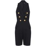peak-lapels double-breasted playsuit 1