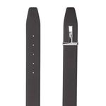 T-buckle grained-leather belt 2