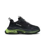 Кроссовки Balenciaga Triple S Sneaker 'Black Yellow Fluo' 1
