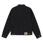 Куртки Stussy Overdyed Zip Work Jacket 'Черный' 2