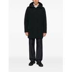 Langford hooded logo-patch coat 2