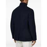 peacoat padded in wool blend mélange 4