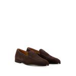penny-slot suede loafers 2