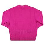 Свитеры Supreme Textured Small Box Sweater 'Pink' 2