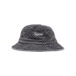Шапки-ведра Supreme Punched Denim Crusher 'Black' 1