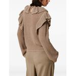 jumper with lurex yarn and ruffles 4