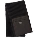 Шерстяной шарф с карманом из Re-Nylon 1