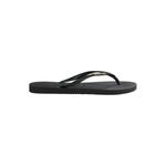 Havaianas Slim Logo Metallic Flip Flop ЧЕРНЫЙ/ЗОЛОТОЙ 1