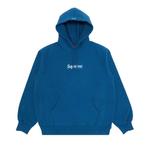 Худи Supreme Box Logo Hooded Sweatshirt 'Blue' 1