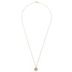 Колье Cable Collectibles Evil Eye из желтого золота с сапфиром и бриллиантами 1