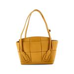Маленькая сумка на плечо Arco Bag из кожи с плетением Maxi Intrecciato 2
