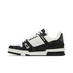 Кроссовки Louis Vuitton Trainer 'Black Monogram Denim' 3