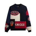 Свитера Kith For The New York Knicks Patchwork Crewneck Sweater 'Nocturnal' 1