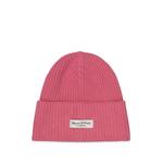 ribbed knit beanie hat 1