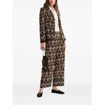 Greek-border velvet trousers 2