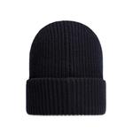 logo-patch ribbed-knit beanie hat 2