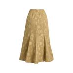 poppy-jacquard fluted midi skirt 2