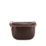 Маленькая сумка через плечо Vintage Saddle Flap с узором Macadam 2