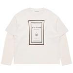 Футболки с коротким рукавом Acne Studios Layered Graphic T-Shirt 'Warm Beige' 1