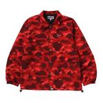 Куртки-бомберы BAPE Color Camo One Point Coach Jacket «Red» 1
