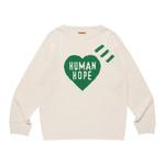 Свитеры Human Made x j-hope Human Hope Heart Knit Sweater 'White' 1