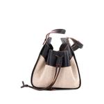 Маленькая сумка на плечо Hammock Bag Leather and Canvas 2