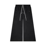 Rick Owens DRKSHDW Двойной Карго Jumbo Belas Штаны 'Черный' 1