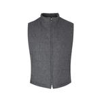 quilted wool gilet 1