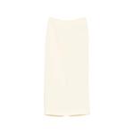 Юбка-карандаш миди с завышенной талией 1