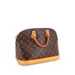 Vintage Alma Handbag Monogram Canvas PM satchel 2