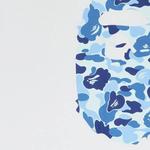 Футболки BAPE ABC Side Big Ape Head Tee 'White/Blue' 3