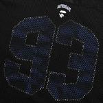 Джерси BAPE Multi Logo Layered Sleeves Relaxed Fit Football Jersey 'Black' 3