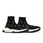 Кроссовки Balenciaga Wmns Speed Trainer 'Черный белый' 8
