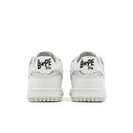 Кроссовки BAPE Wmns Sk8 Sta #3 L «White Silver» 6