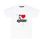 Футболки Sp5der I Heart Sp5Der Baby Tee 'White' 1