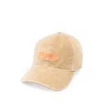 logo-embroidered corduroy baseball cap 1