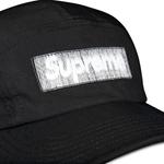 Кепки Supreme Reversed Label Camp Cap 'Black' 3