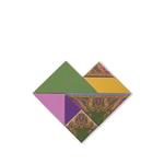 Боксеры Tangram с узором пейсли (20 x 20 см) 2