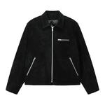 Куртки Stussy 8 Ball Suede Bing Jacket 'Black' 1
