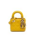 Сумка-сэтчел Micro Lambskin Cannage Lady Dior (2021 год) 1