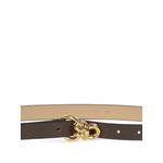 knot-detail leather belt 2