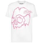 Футболка с принтом Dripping Skull 1