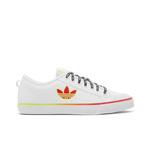 Кроссовки Adidas Nizza Trefoil 'White Vivid Red' 1