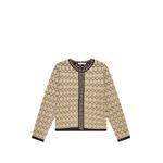 jacquard knitted cardigan 1