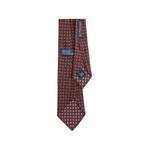 paisley-print silk tie 1