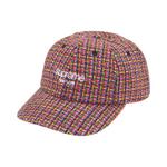 Кепка Supreme Harris Tweed 6-Panel 'Red' 1